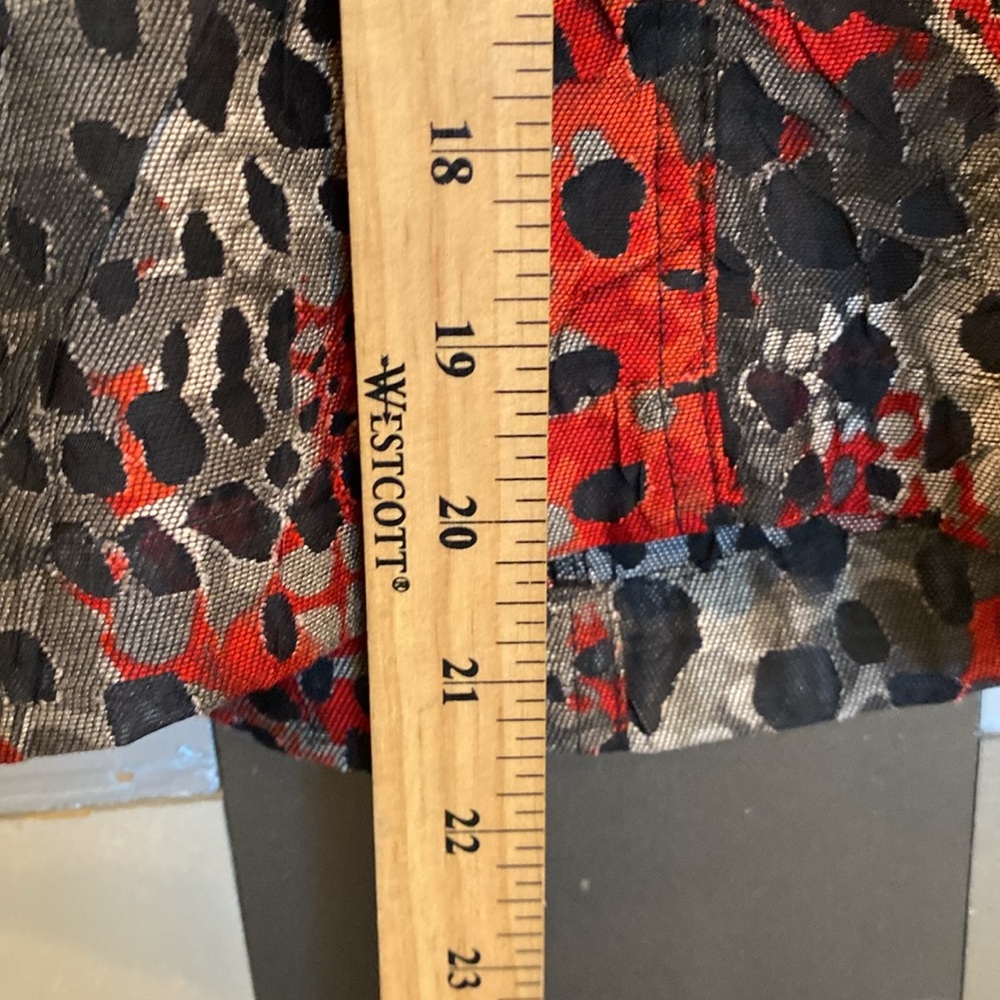 Ruby Rd. Women's Stylish Red And Black Leopard Pr… - image 5